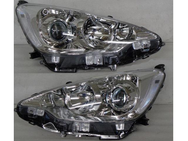 993002　TOYOTA　アクア　NHP10　左右ライト　ハロゲン　ASSY　81150-52E60　81110-52E60【社外新品】