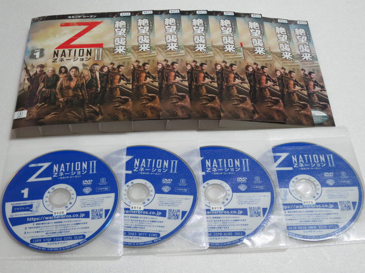 即決 中古dvd Zネーション セカンドシーズン 全8巻 日本語吹替あり レンタルdvd レンタル落ち Used レンタル の落札情報詳細 ヤフオク落札価格情報 オークフリー スマートフォン版