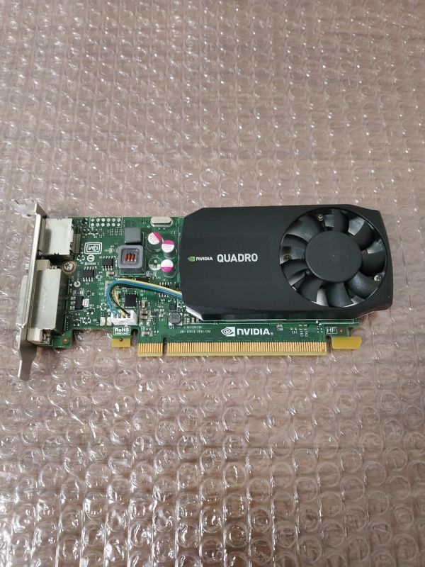 Carte Graphique NVIDIA Quadro K620 2Go GDDR3 - DisplayPort & DVI - Occasion Fonctionnelle