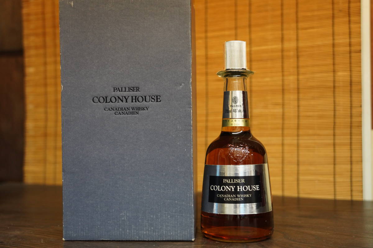 新品】☆古酒・未開栓 PALLISER COLONY HOUSE【パリサー コロニー