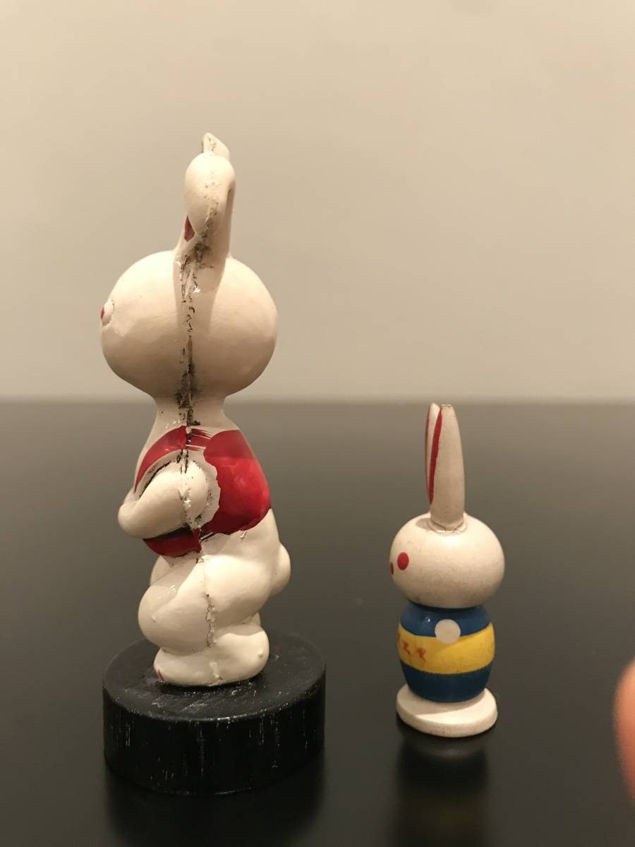 エスエス製薬 初代うさぎ ピョンちゃん こけしタイプ 昭和レトロ 企業