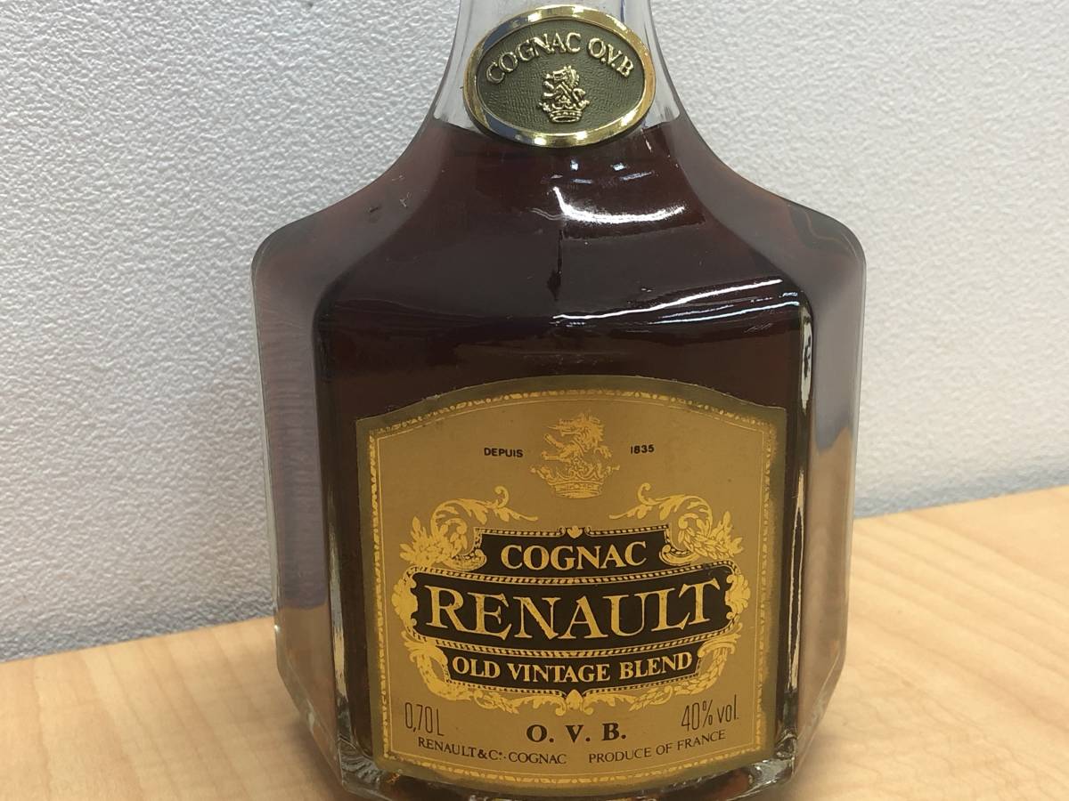 新品】1円～ 未開栓 ルノー RENAULT OLD VINTAGE BLEND COGNAC