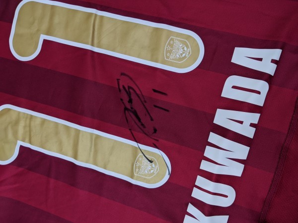 状態良好 サイン入り ペナルティ製 ファジアーノ岡山 ユニフォーム サイズ S エンジ サッカー 401 の落札情報詳細 ヤフオク落札価格情報 オークフリー スマートフォン版