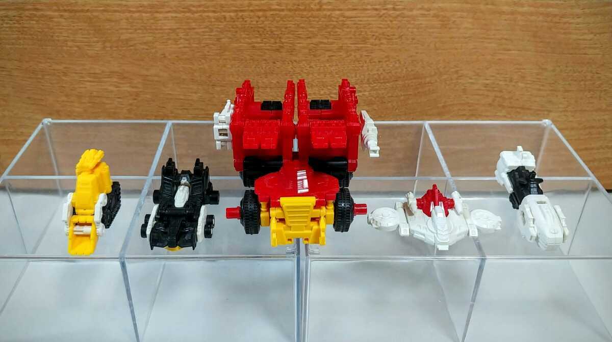 轟轟戦隊ボウケンジャー ミニプラ ダイボウケン ドリル ショベル