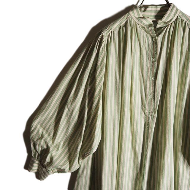 W6964p Ten テン Ron Herman ロンハーマン カフタンワンピース グリーン ストライプ マキシ丈 シャツワンピース ロング 春夏 Rb の落札情報詳細 ヤフオク落札価格情報 オークフリー スマートフォン版