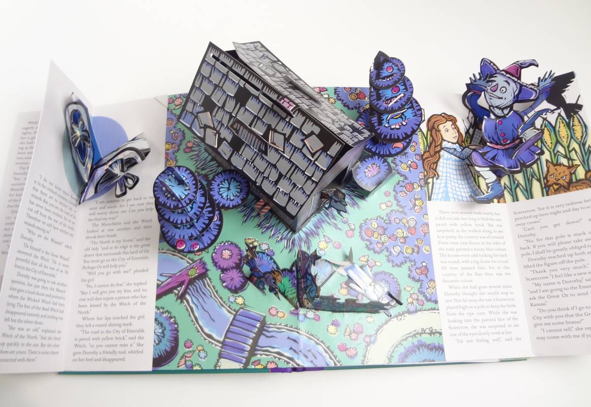 即決 飛び出し仕掛け絵本 オズの魔法使い ロバートサブダ The Wonderful Wizard Of Oz Robert Sabuda 洋書絵本 英語 D の落札情報詳細 ヤフオク落札価格情報 オークフリー スマートフォン版
