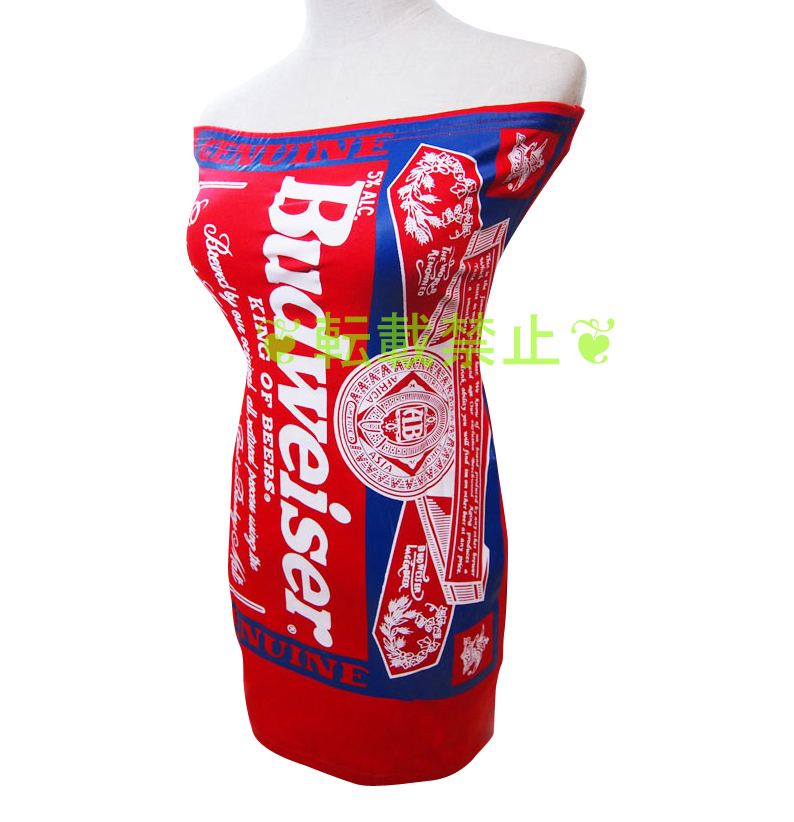 新品 新品 バドワイザーバドガールチューブトップワンピース レッドs コスプレ キャバクラごっこ 彼女に 奥様に の落札情報詳細 ヤフオク落札価格情報 オークフリー スマートフォン版