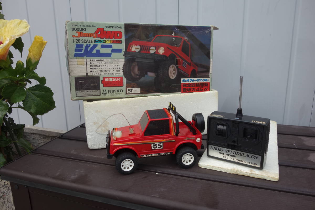◎80年代 ニッコー スズキ ジムニー ラジコン 箱付 ◇検ランクル 4WD