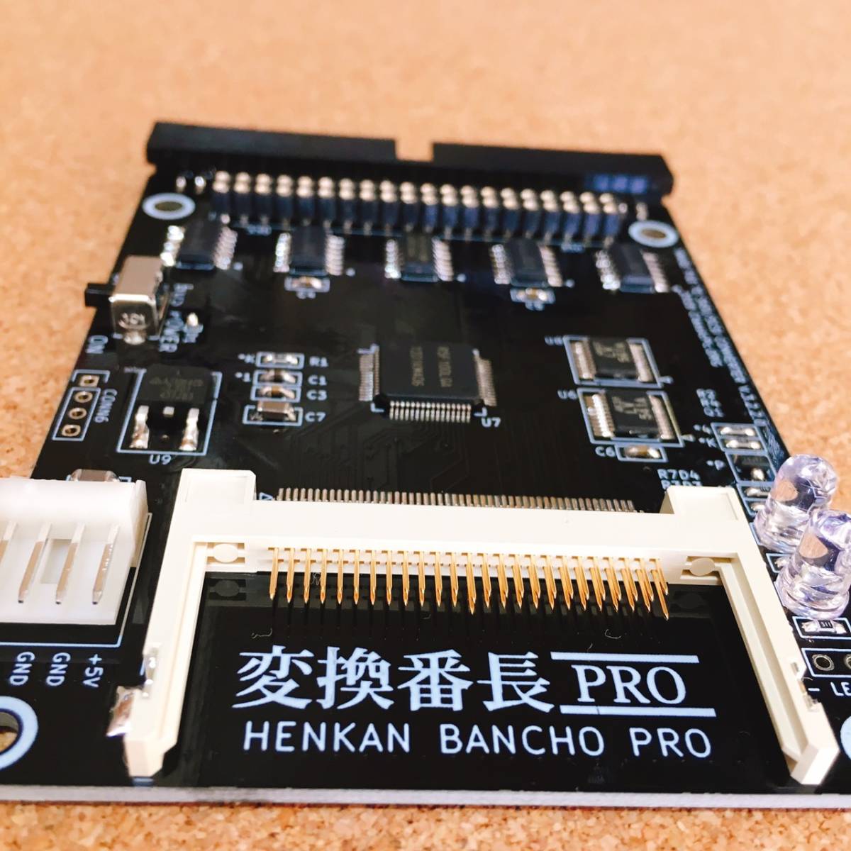 PC-98シリーズ用 SASI/SCSI HDDのかわりにCFカードを接続する変換