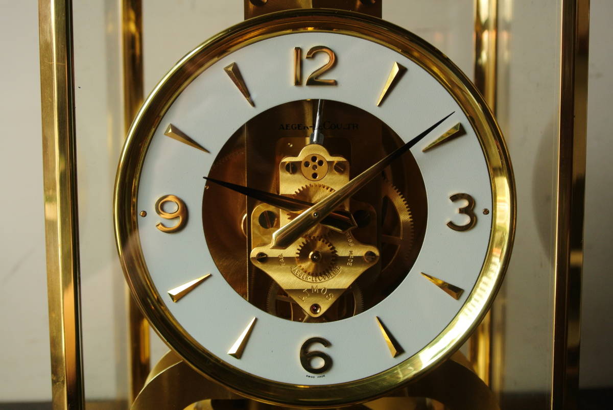 ジャンク品 ジャガールクルト アトモス Jaeger Lecoultre Atmos 空気時計 永久時計 置時計 検 アンティークインテリア美術芸術 の落札情報詳細 ヤフオク落札価格情報 オークフリー スマートフォン版