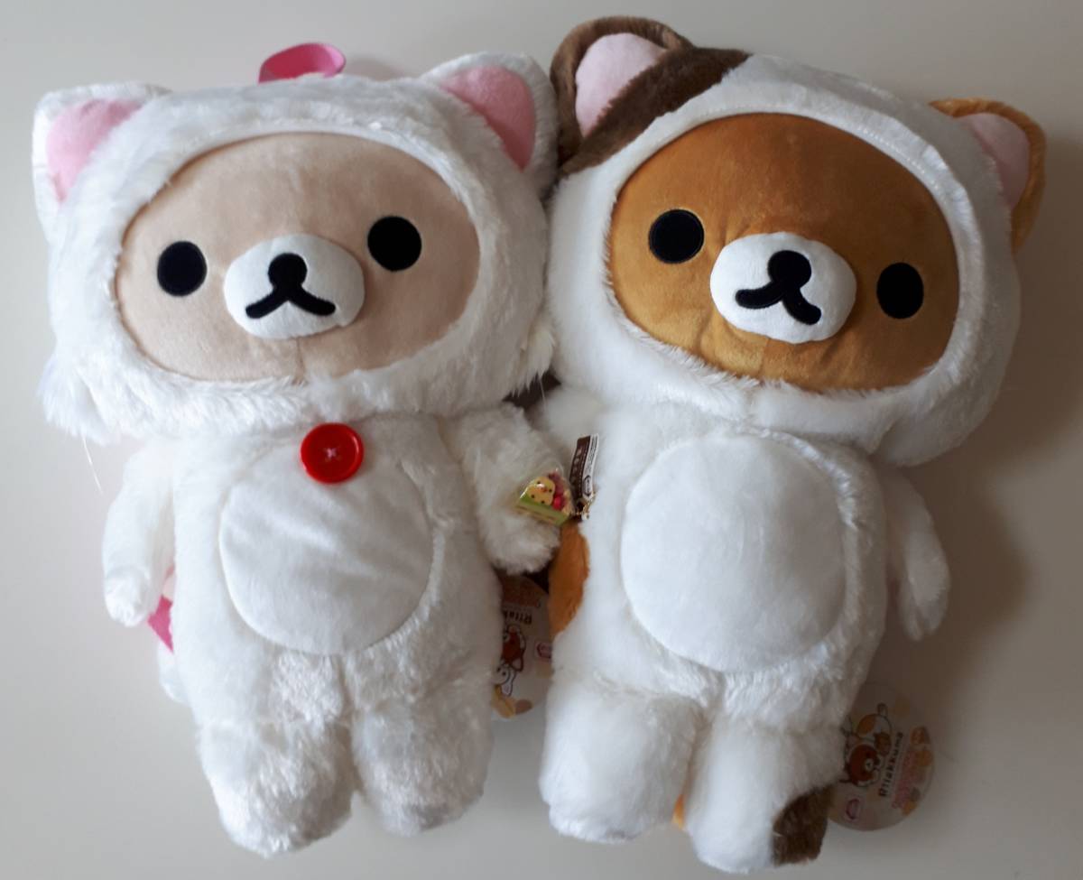 セガ限定　リラックマ　もっと！のんびりネコ　ぬいぐるみリュック　コリラックマ セガ限定 リラックマ もっと！のんびりネコ ぬいぐるみリュック