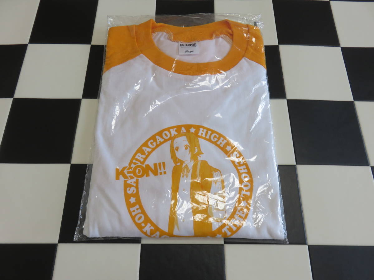 新品 ローソン けいおん 放課後tシャツ 長袖 白 橙 L す0480 未使用品 田井中律 キリン午後の紅茶キャンペーン の落札情報詳細 ヤフオク落札価格情報 オークフリー スマートフォン版