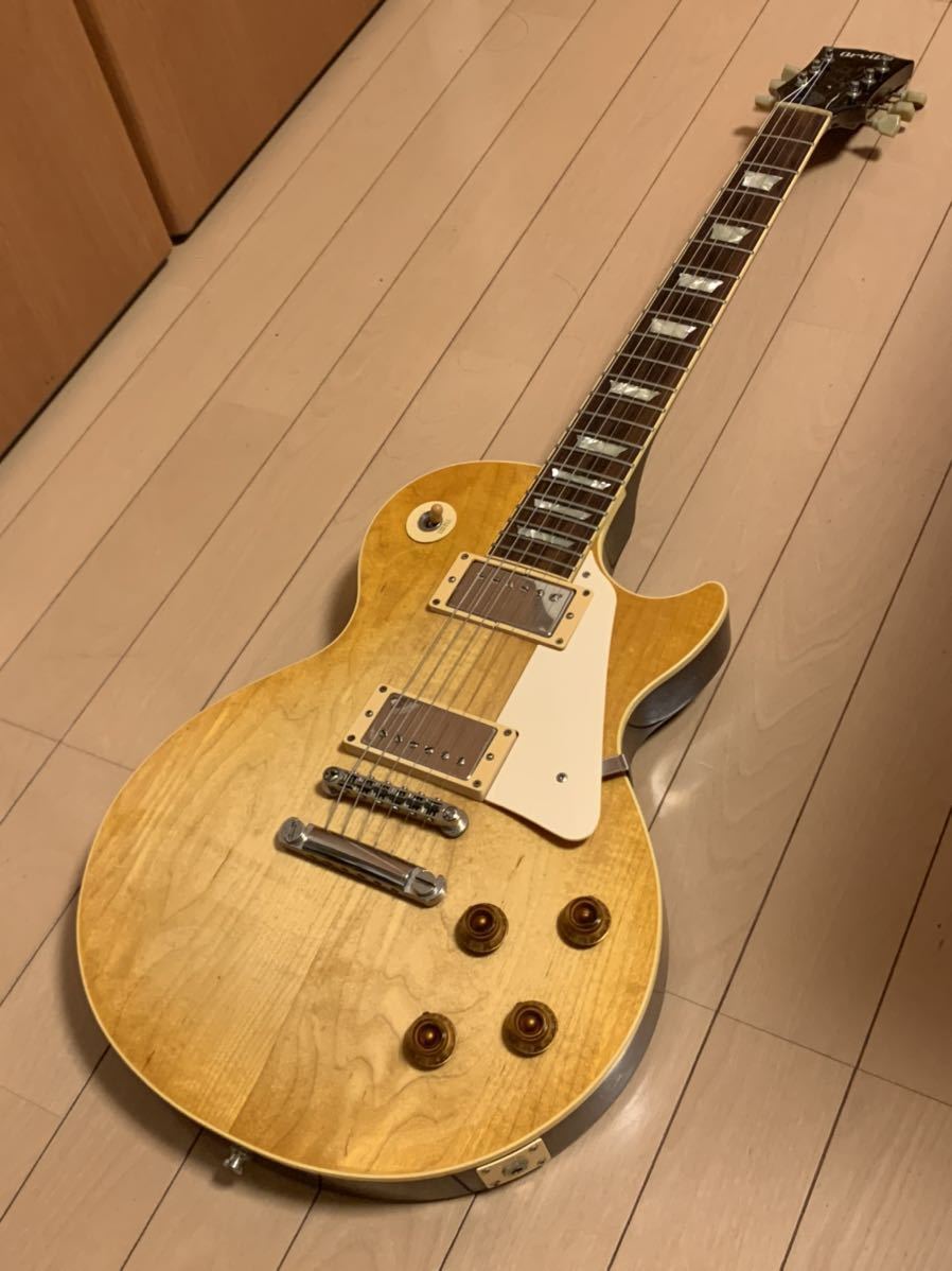 オービル Orville レスポールスタンダード プレーントップ ディープ