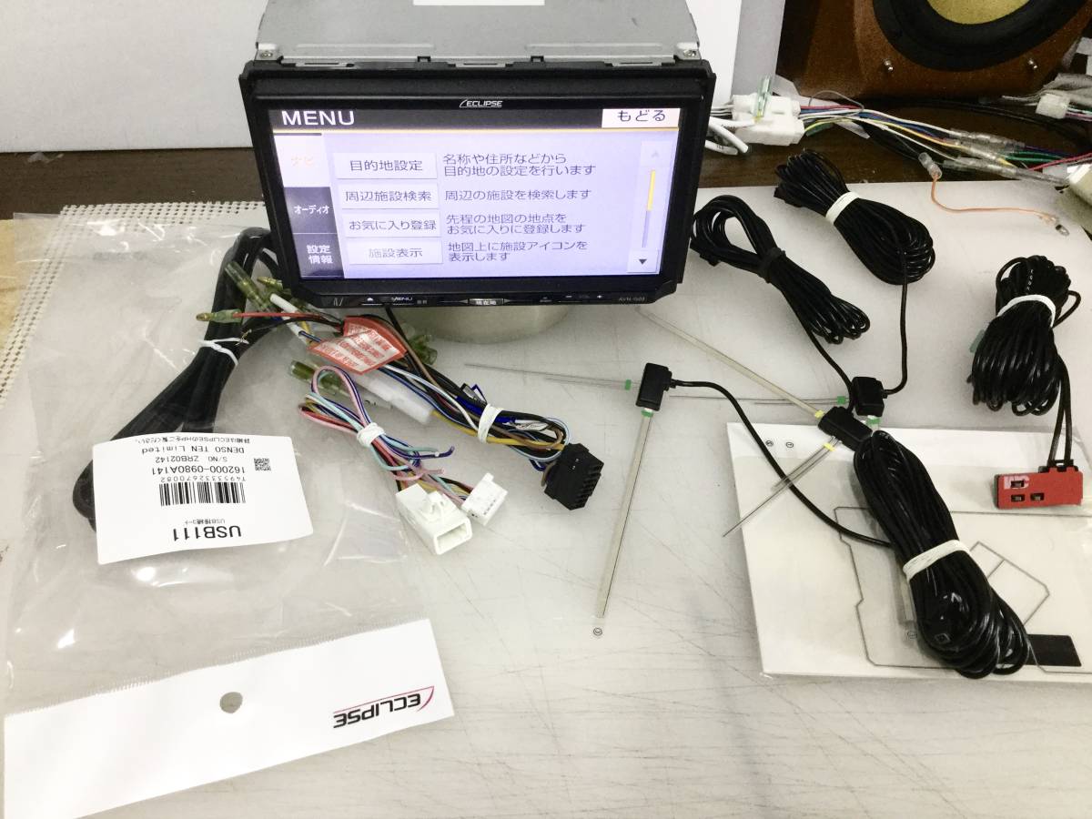 スズキ　ポン付　イクリプス　AVN-G04　4X4フルセグ　DVDビデオ再生 スズキ ポン付 ECLIPSE AVN-G04 4X4フルセグ DVDビデオ再生 119