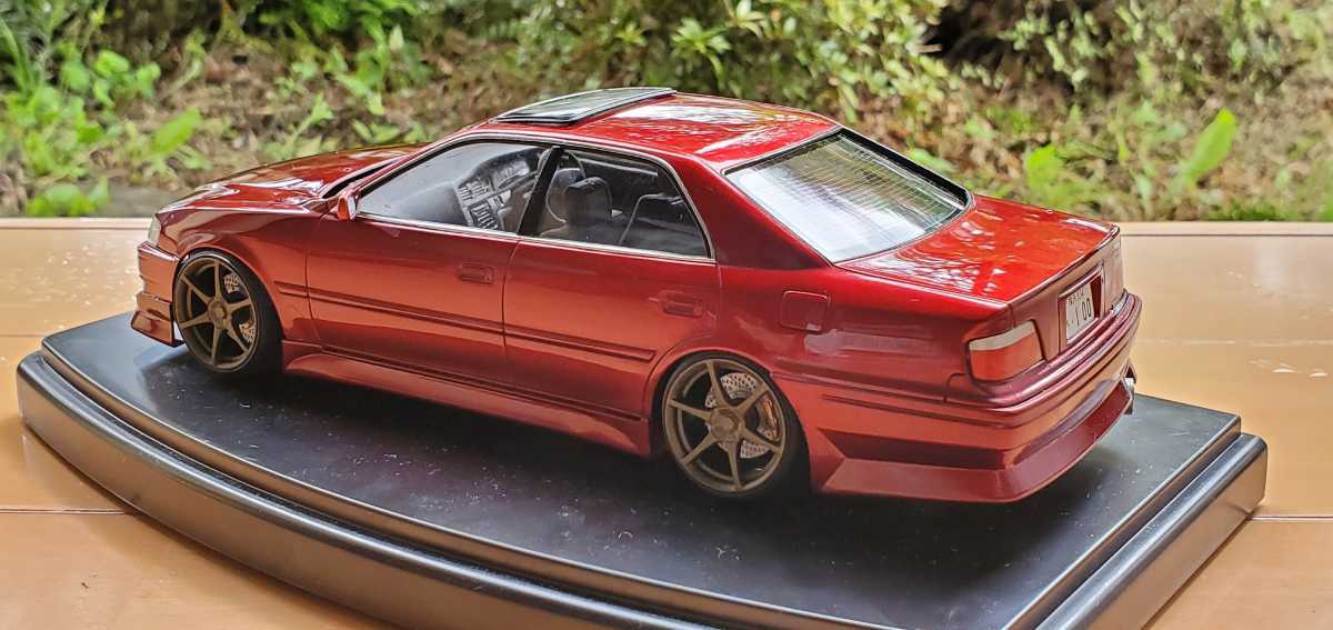 完成品】アオシマ 1/24 トヨタ チェイサー JZX100 神奈川仕様