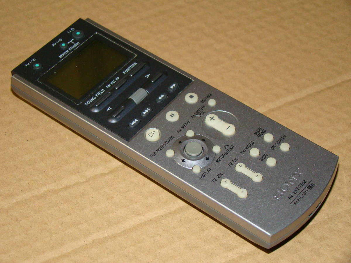 SONY ソニー STR-VZ555ES用 リモコン RM-LJ311 SONY ソニー STR