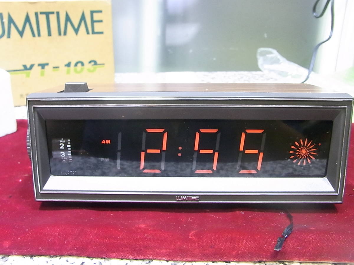 箱あり レア！田村電機「ニュールミタイム（50Hz/60Hz切替え）NEW