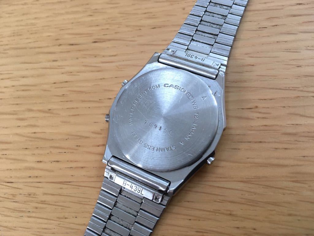 CASIO WS72 カジキ オールド カシオ デジタルウオッチ 腕時計