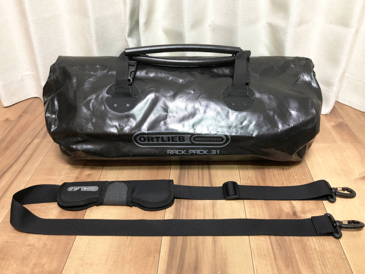 ORTLIEB オルトリーブ ラックパック M 黒 ブラック トラベル バイク