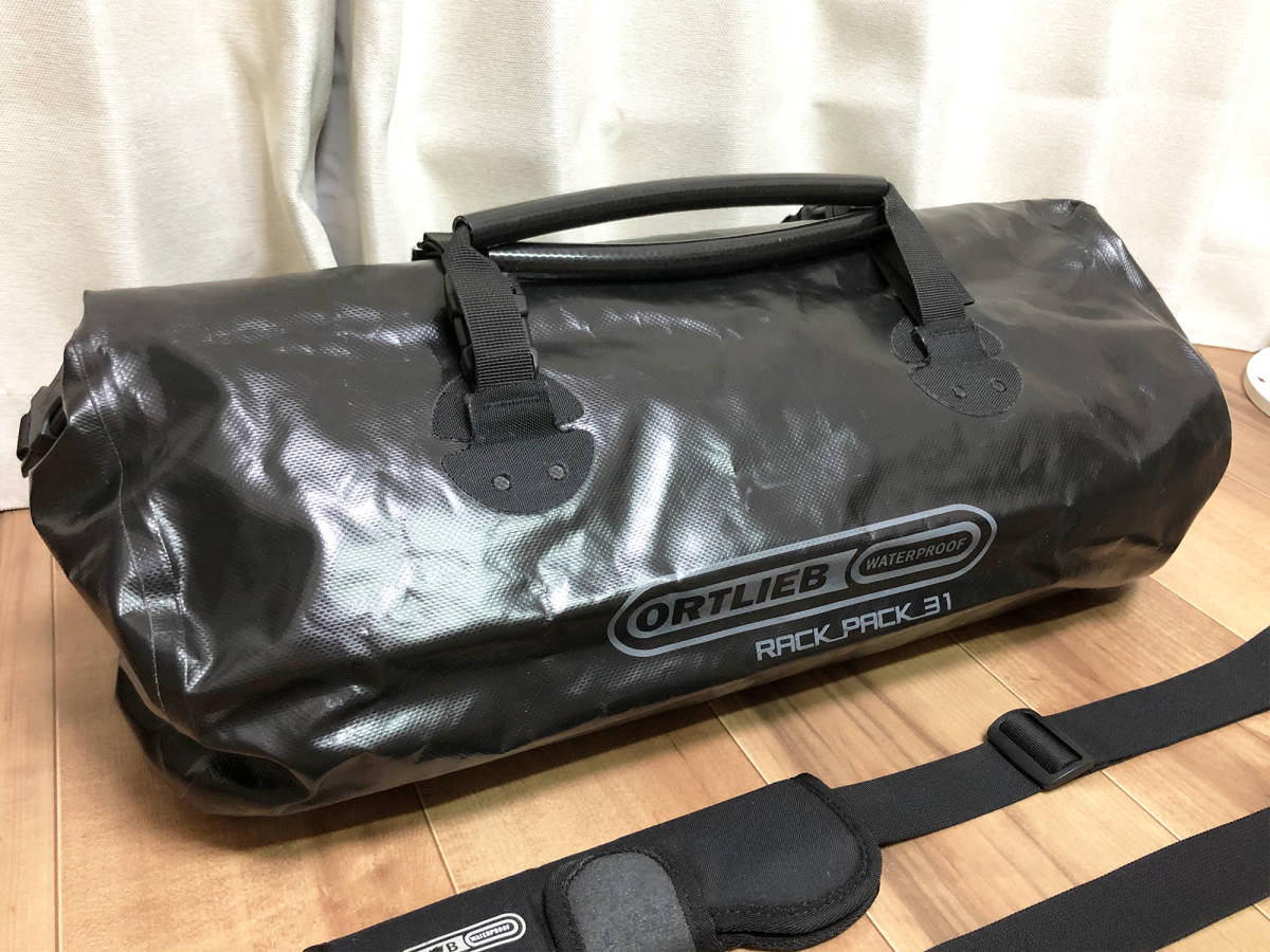 ORTLIEB オルトリーブ ラックパック M 黒 ブラック トラベル バイク