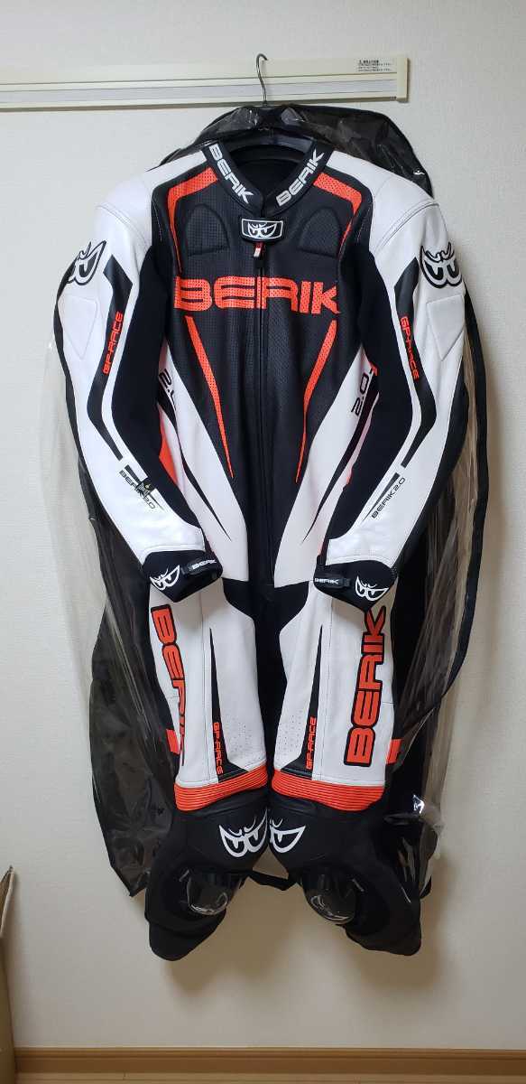 BERIK ねがい 革ツナギとバイクブーツ セット グローブ