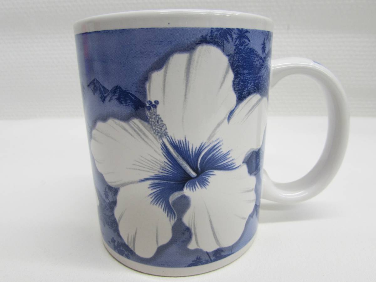 新品 未使用品 ハワイ お土産品 Abcストア マグカップ 珈琲 コーヒー ティー カップ コップ 洋食器 青 ブルー ハイビスカス 陶器製 外箱付 の落札情報詳細 ヤフオク落札価格情報 オークフリー スマートフォン版