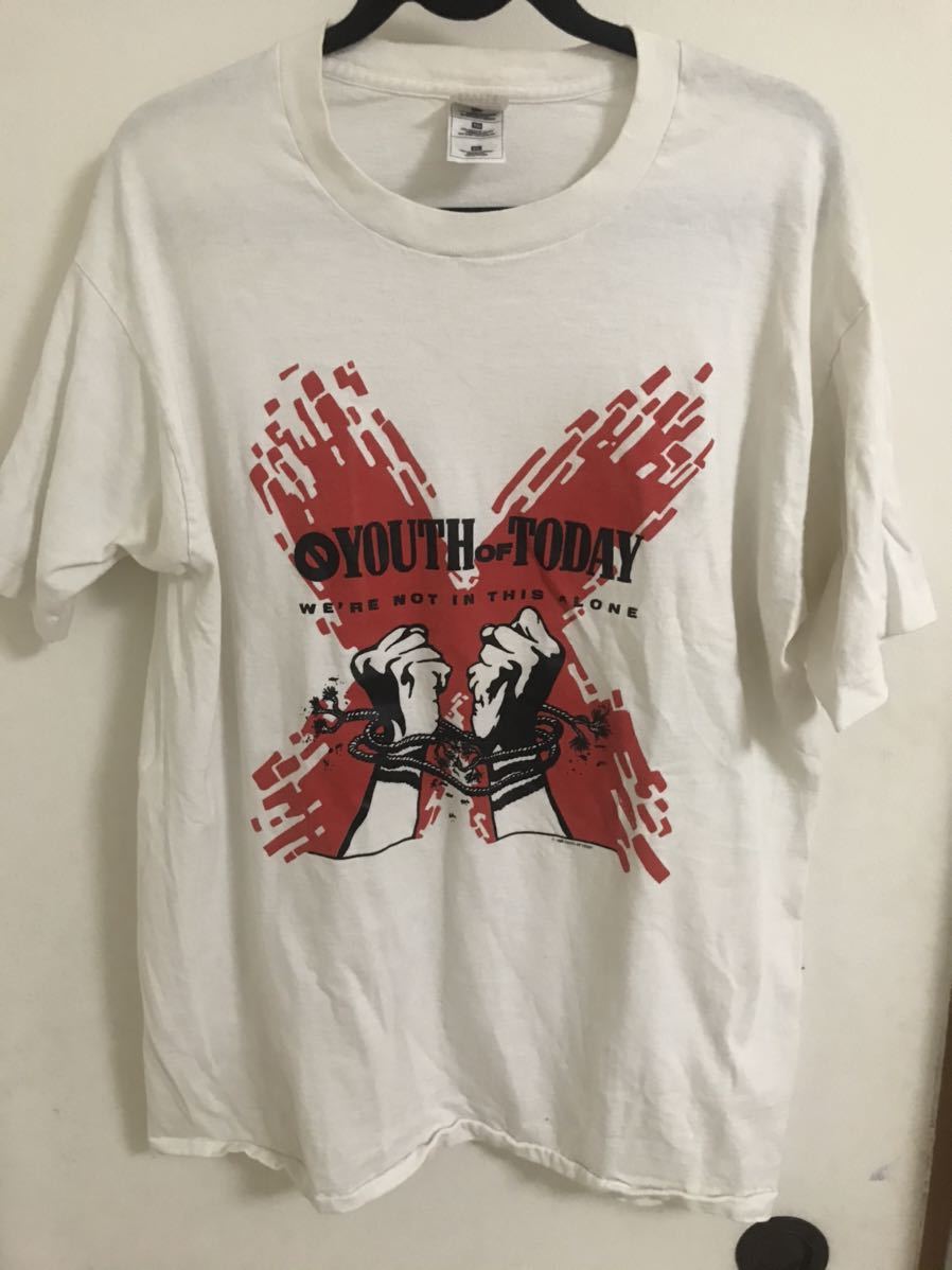 Youth of Today ユースオブトゥデイ レア Tシャツ 90s ストレート
