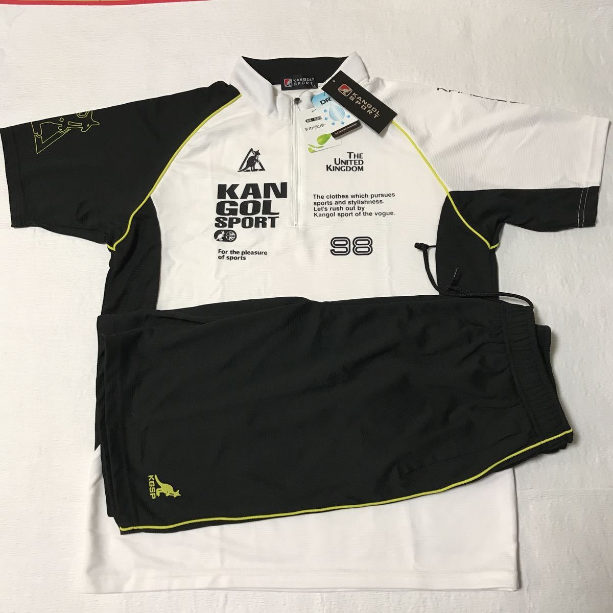 新品 新品 カンゴールメンズ半袖短パンセットアップllサイズ 吸汗速乾 消臭抗菌機能性生地 の落札情報詳細 ヤフオク落札価格情報 オークフリー スマートフォン版