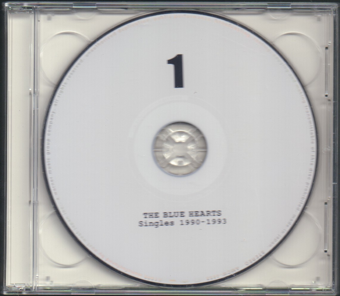 The Blue Hearts ザ ブルーハーツ ベスト アルバム 2枚組cd Singles 1990 1993 シングルス 情熱の薔薇 歌詞カードなし の落札情報詳細 ヤフオク落札価格情報 オークフリー スマートフォン版