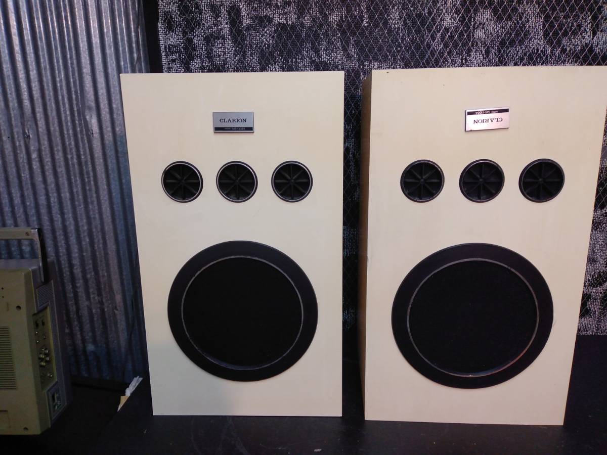 希少レトロ スピーカー CLARION MS-1100A HAZ75HAA75の落札情報詳細