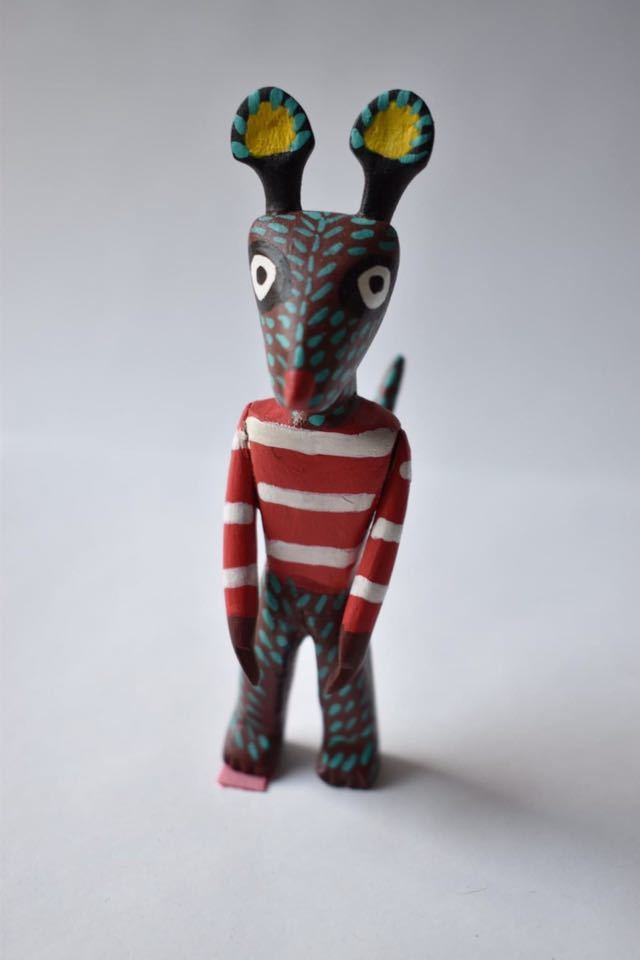 メキシコ ウッドカービング a 木彫り 民藝 古道具 フォークアート