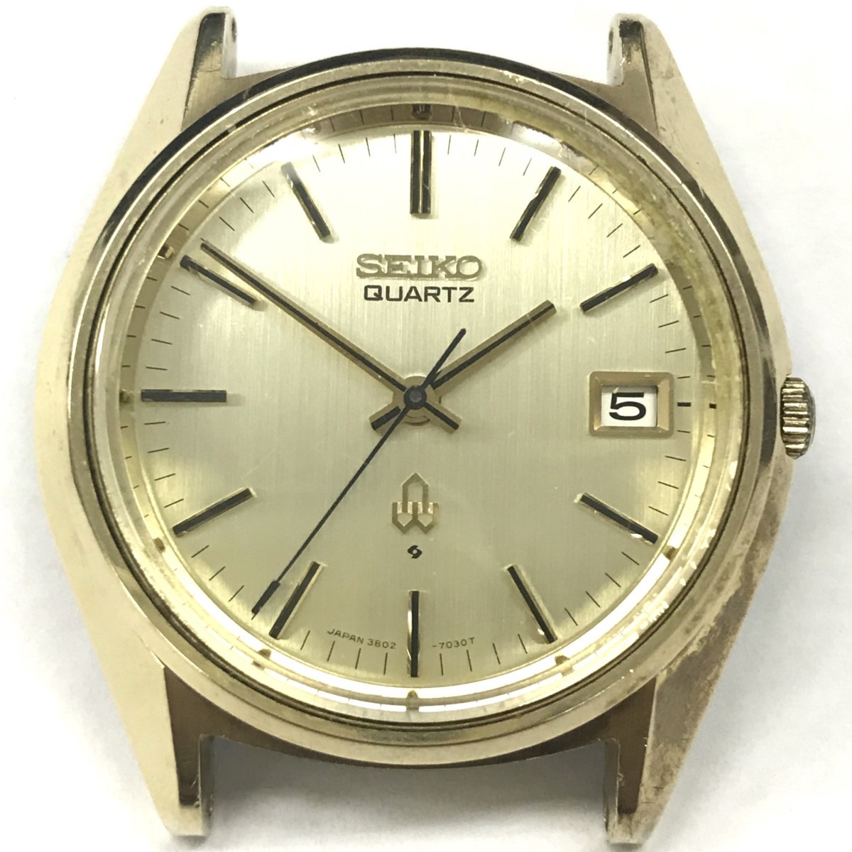 SEIKO セイコー QUARTZ クオーツ 3802-7030 2025年最新】SEIKO 3802
