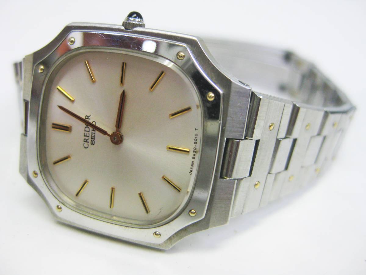 SEIKO クレドール レディース 8420-5010 稼働品 ジェンタ