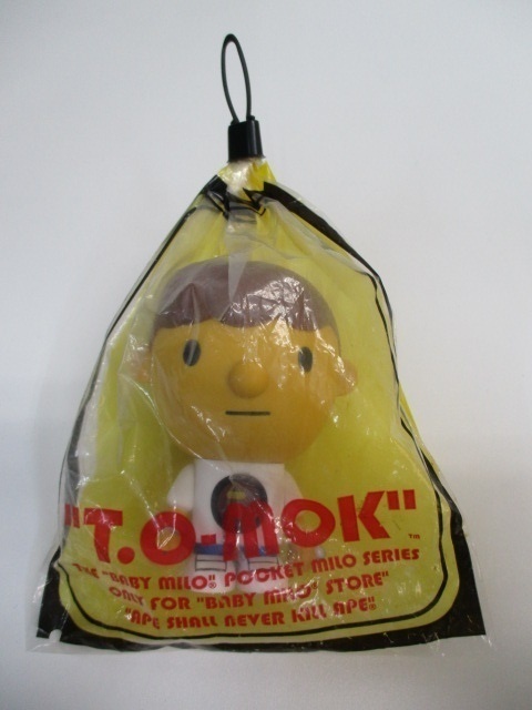 新品・未開封 A BATHING APE ”T.o-mok”　ア ベイシング エイプ フィギュア 未開封 MILO マイロ