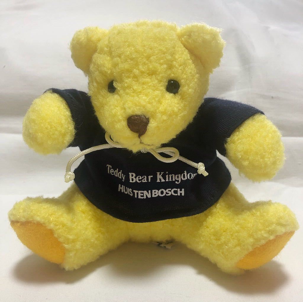 新品 新品 同様 美品 長崎 ハウステンボス くま ぬいぐるみ 人形 熊 クマ テディベア Huis Ten Bosch パーカー フード 服 黄色 紺 九州 動物 の落札情報詳細 ヤフオク落札価格情報 オークフリー スマートフォン版