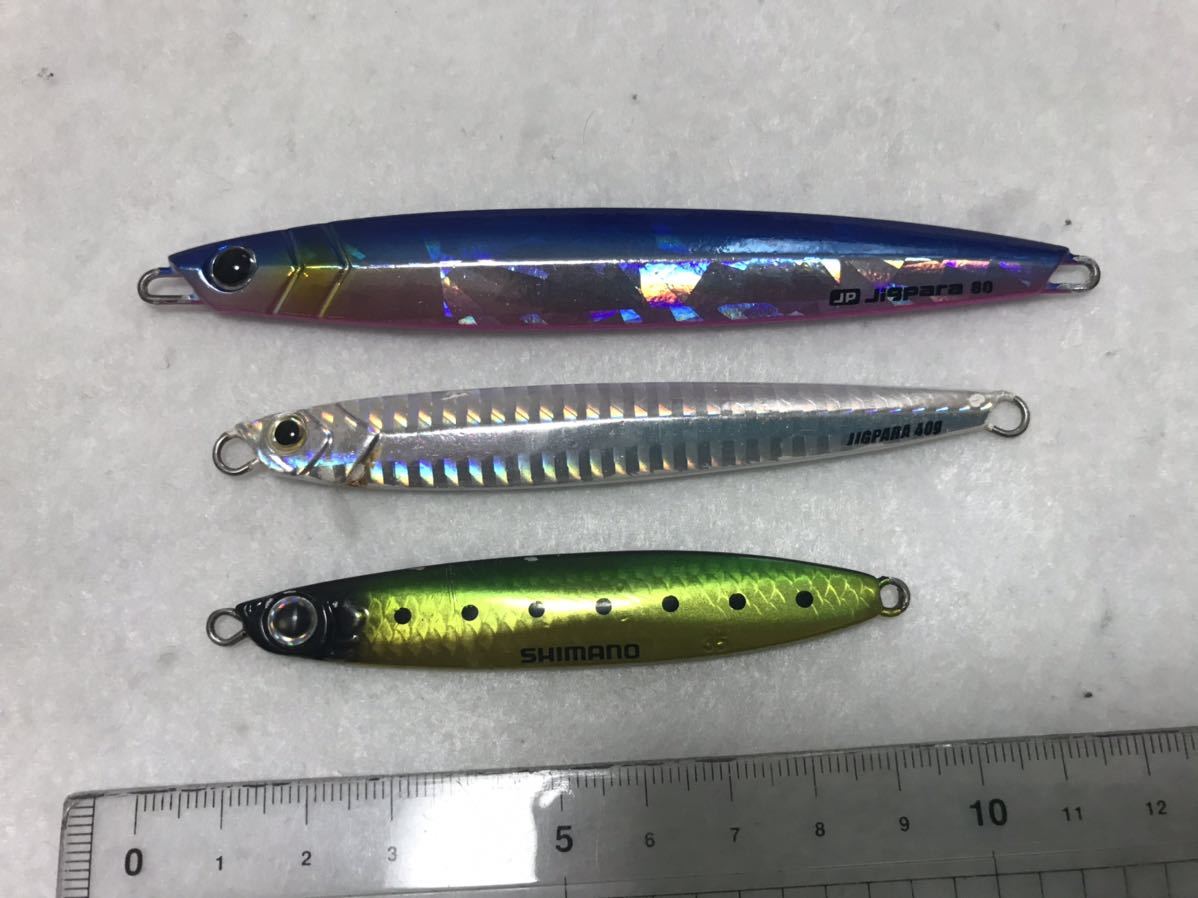 タックル整理 ジグパラ 60g 40g シマノ アオモノキャッチャー 35g メタルジグ ショアジギング の落札情報詳細 ヤフオク落札価格情報 オークフリー スマートフォン版