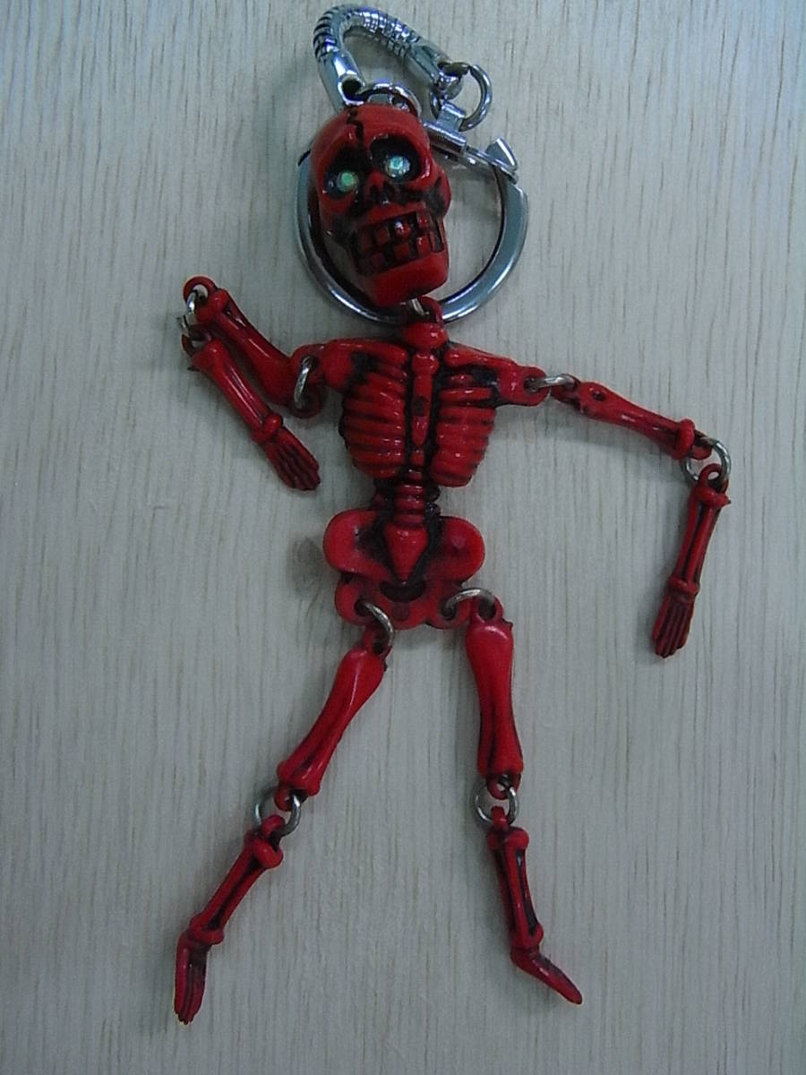 ヴィンテージ スカル ヌード キーホルダー 髑髏 骸骨 ドクロ ガイコツ ヴィンテージ スカル ヌード キーホルダー 髑髏 骸骨 ドクロ