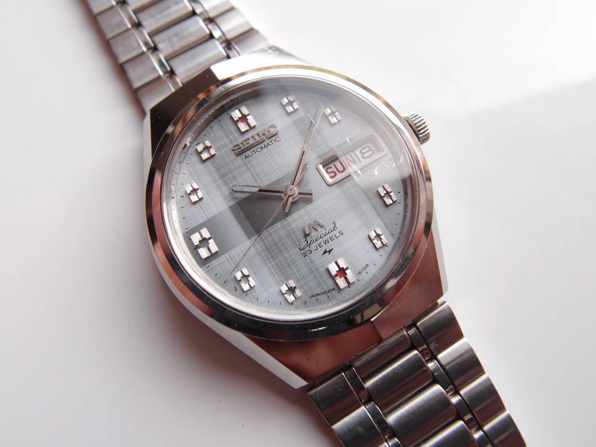 SEIKO LMセイコージャンク 恐ろしい 5206-6100 23jewels