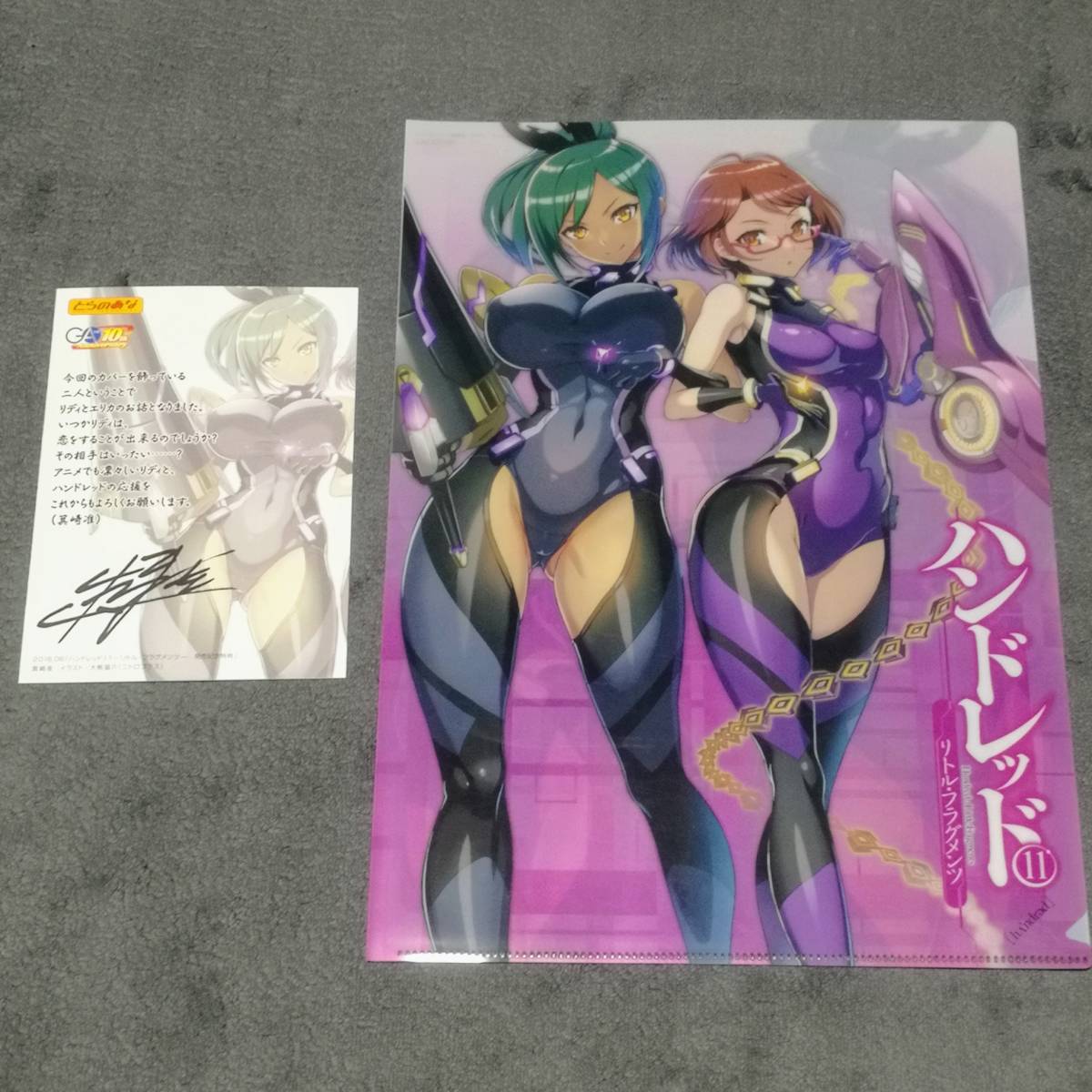 クリアファイル ハンドレッド 11巻 リトル フラグメンツ とらのあな 限定 特典 Ssリーフレット付き 大熊猫介 O60 の落札情報詳細 ヤフオク落札価格情報 オークフリー スマートフォン版