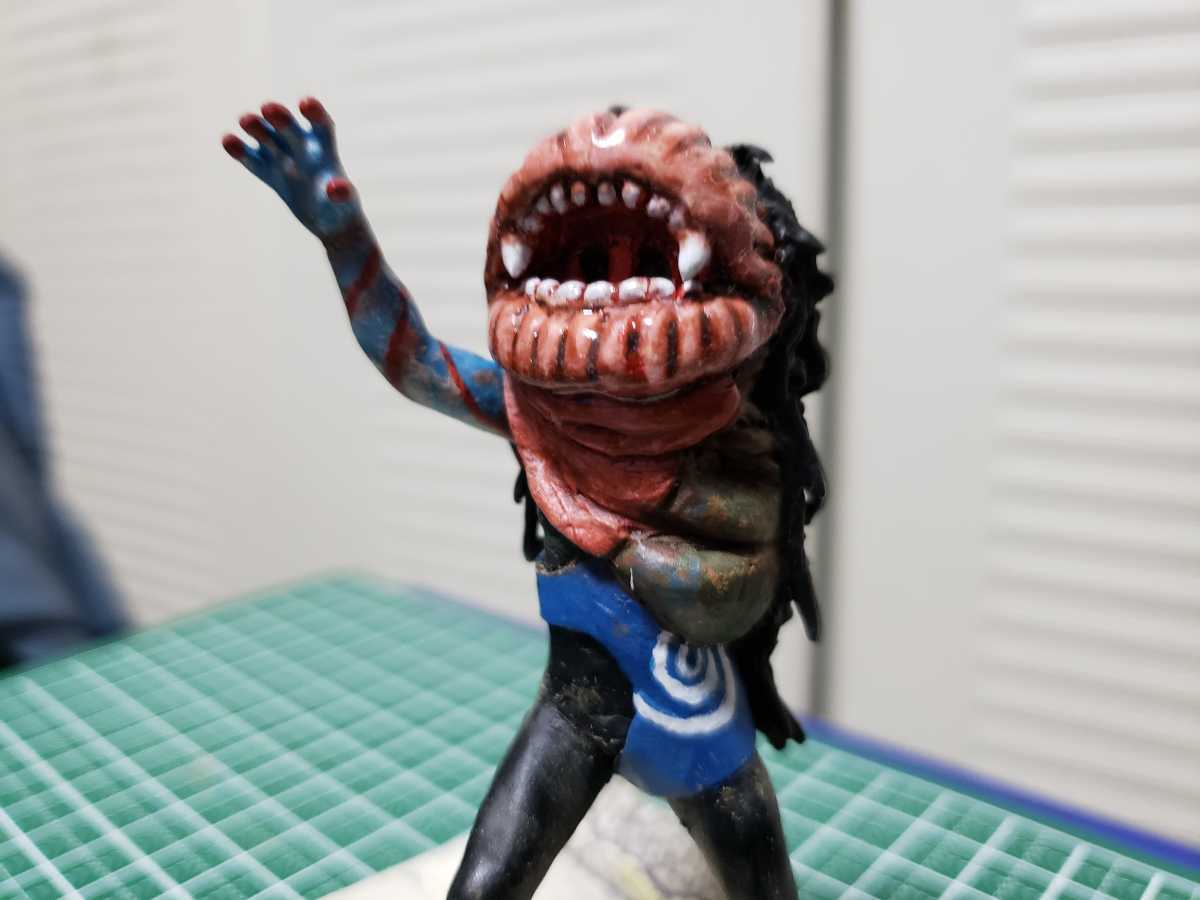 HG仮面ライダー怪人ガチャ 超人バロム1 人体ドルゲ魔人 クチビルゲ