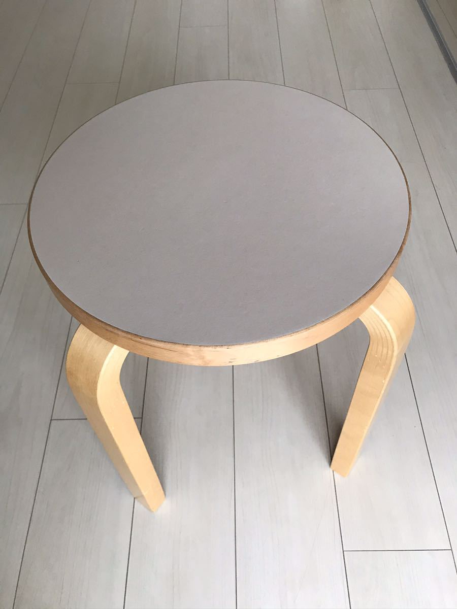 artek アルテック STOOL E60 4本脚 リノリウム スコープ別注