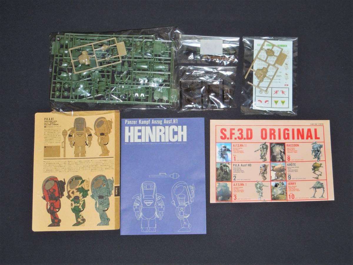新品内袋未開封品 日東 NITTO 1⁄20 HEINRICH ハインリッヒ S.F. 新品内袋未開封品 日東 NITTO 1⁄20 HEINRICH ハインリッヒ S.F.