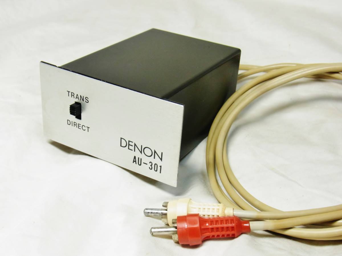 DENON AU-301 MC昇圧トランス デノン for DENON DL-103