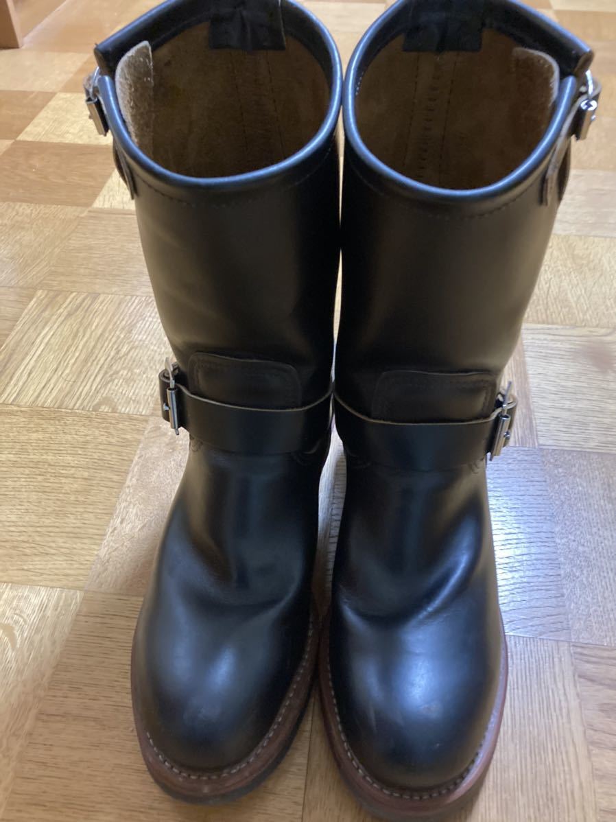 美品 Red Wing レッドウィング 9268 クローンダイク エンジニア ブーツ ブラック 茶芯 表記サイズ 26 0 箱 説明書 の落札情報詳細 ヤフオク落札価格情報 オークフリー スマートフォン版
