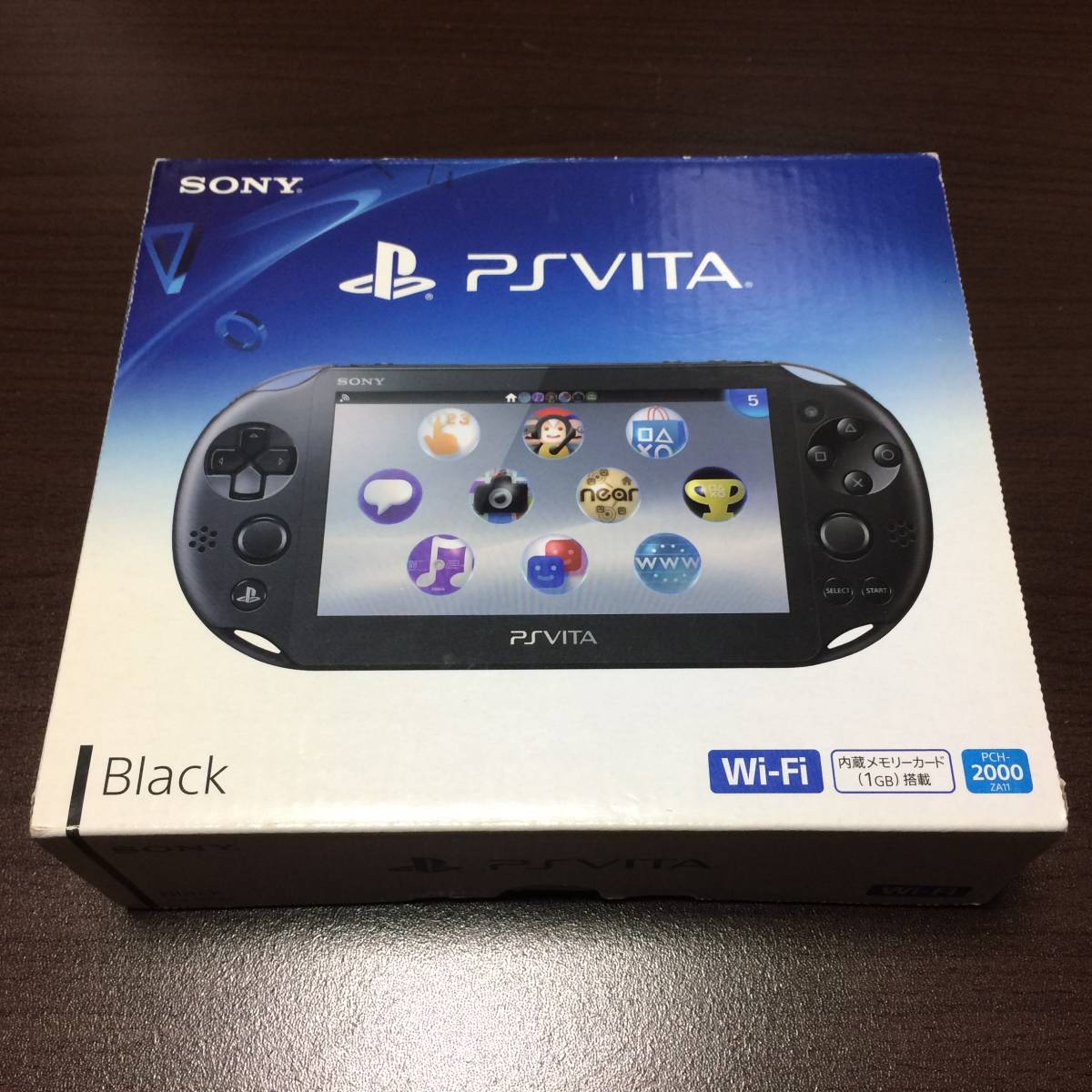 Handheld Game Console Playstation Vita Wi-Fi Model Black(Pch