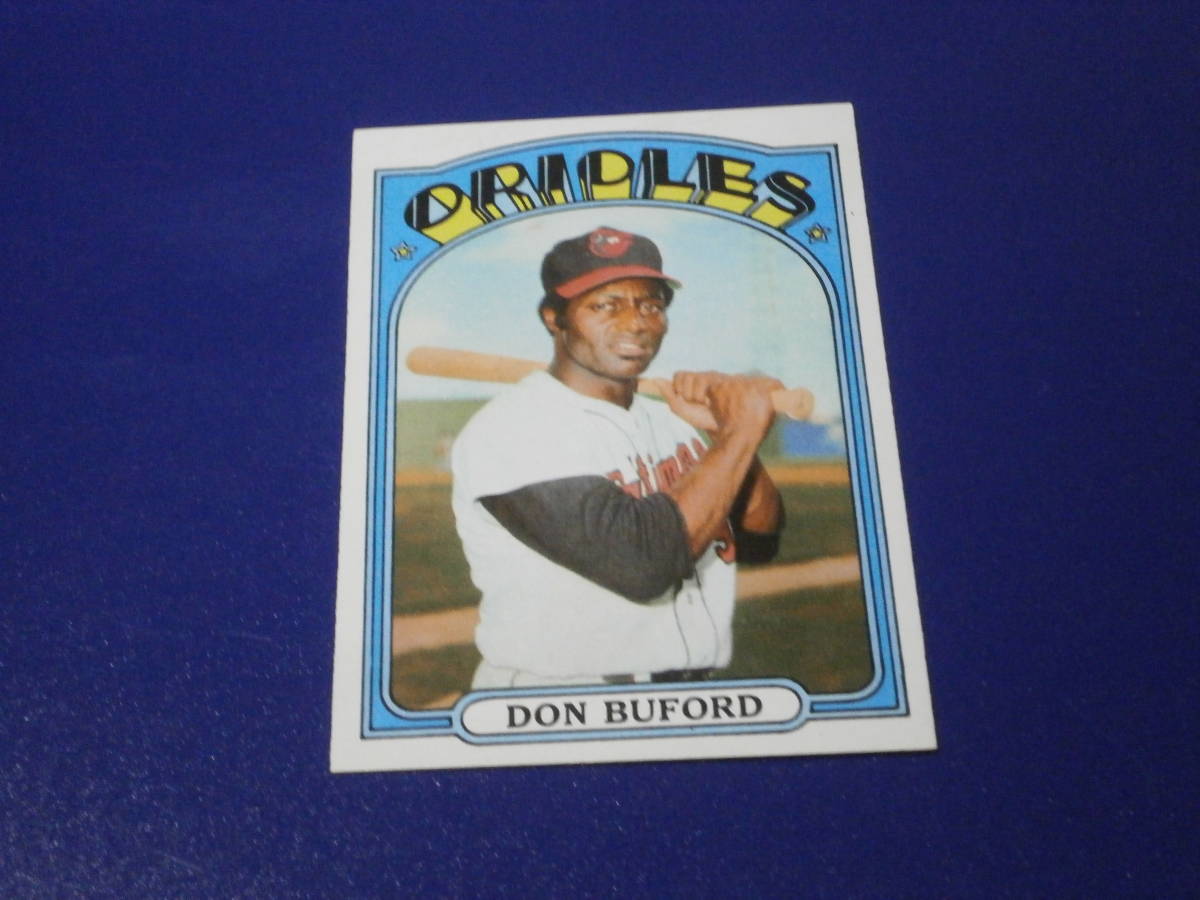 カルビー プロ野球カード 74年 No.250 太平洋 ビュフォード プロ野球カード・1974年度版 カルビー 1974年 250番 D.ビュフォード