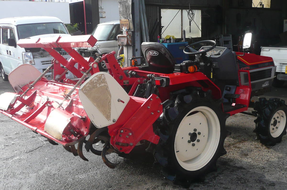 ☆売り切り☆ヤンマーFX175 4WD 17.5馬力 769.5時間☆の落札情報詳細