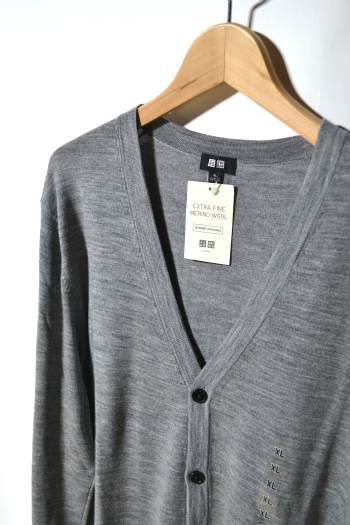 新品 新品 Uniqlo ユニクロ エクストラファインメリノ Vネックカーディガン Xl グレー ニット セーター メンズ 今季 新作 未使用 即決 の落札情報詳細 ヤフオク落札価格情報 オークフリー スマートフォン版