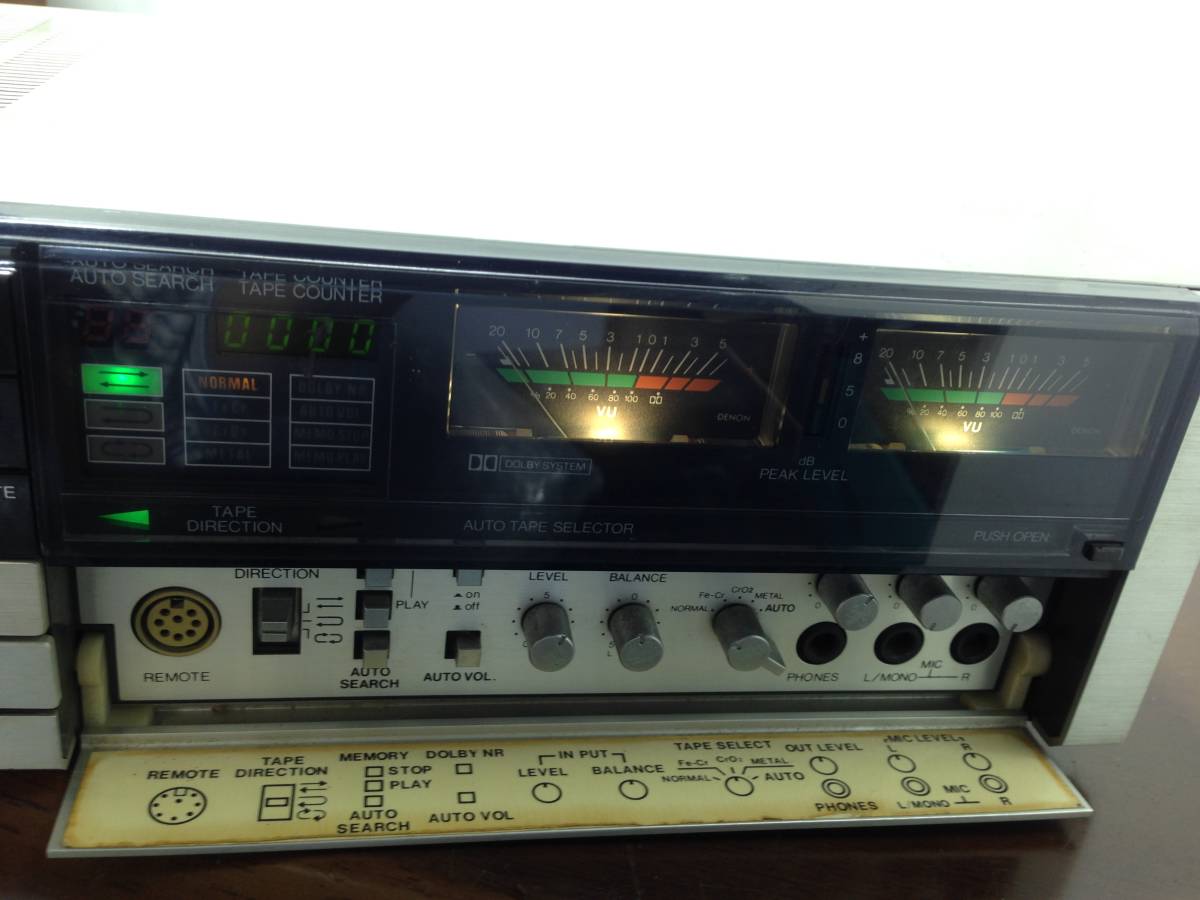 ☆DENON DR-L2 カセットデッキ DENON DR-L2の仕様 デノン/デンオン