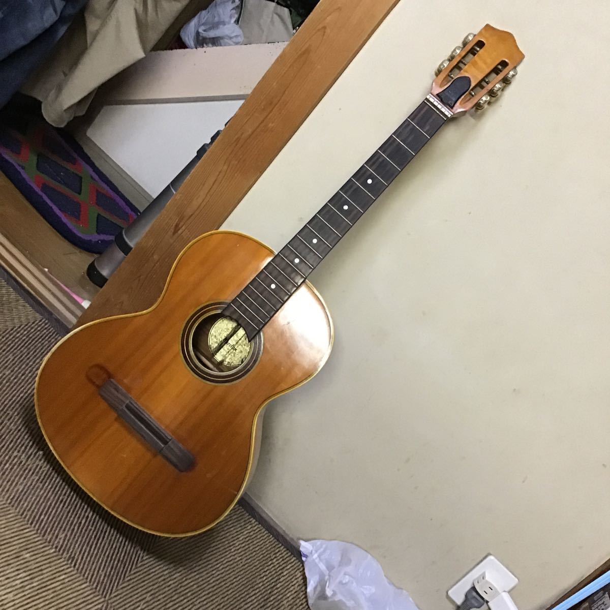 極品 古賀政男 KOGA インペリアル古賀鉄弦ギター 鉄線ギター パーラーギター koga 鉄線ギター（極品 古賀政男 KOGA インペリアル古賀鉄弦